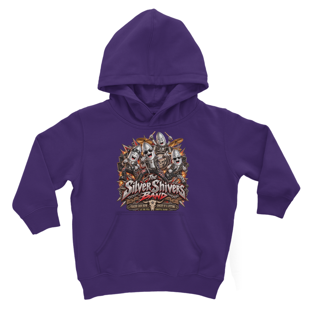 The Silver Shivers Band Classic Kids Hoodie