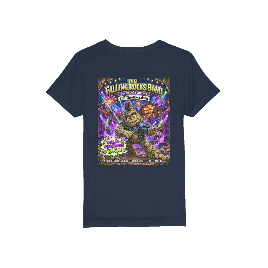 Falling Rocks COllection Organic Jersey Kids T-Shirt