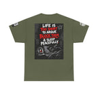 Life Is Too Short to Argue — Block Them & Sleep Back Graphic Tee