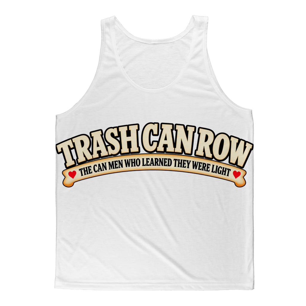 Trash Can Row – Classic Sublimation Adult Tank Top