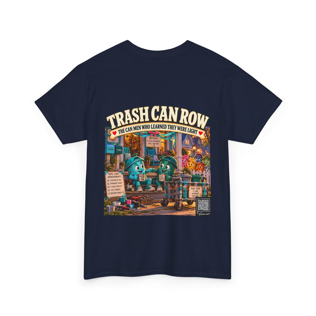 Trash Can Row Tee #1