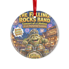 Falling Rocks COllection Glass Hanging Ornament