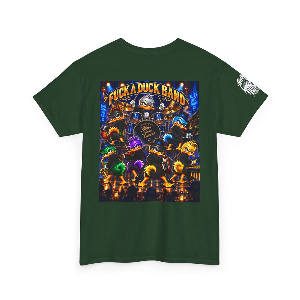 FUCK A DUCK BAND — Backstage Quack Crew Back Graphic Tee