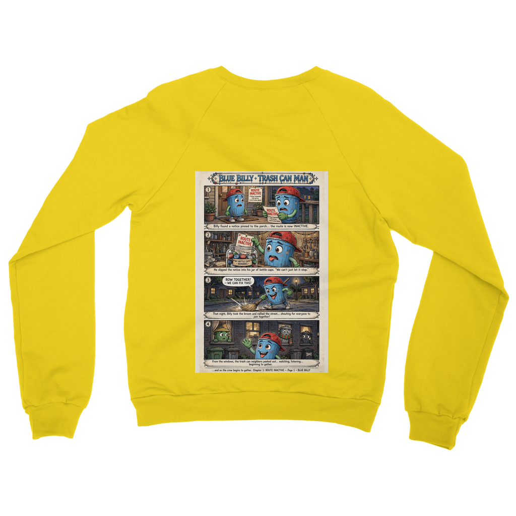 Trash Can Row – Classic Adult Sweatshirt