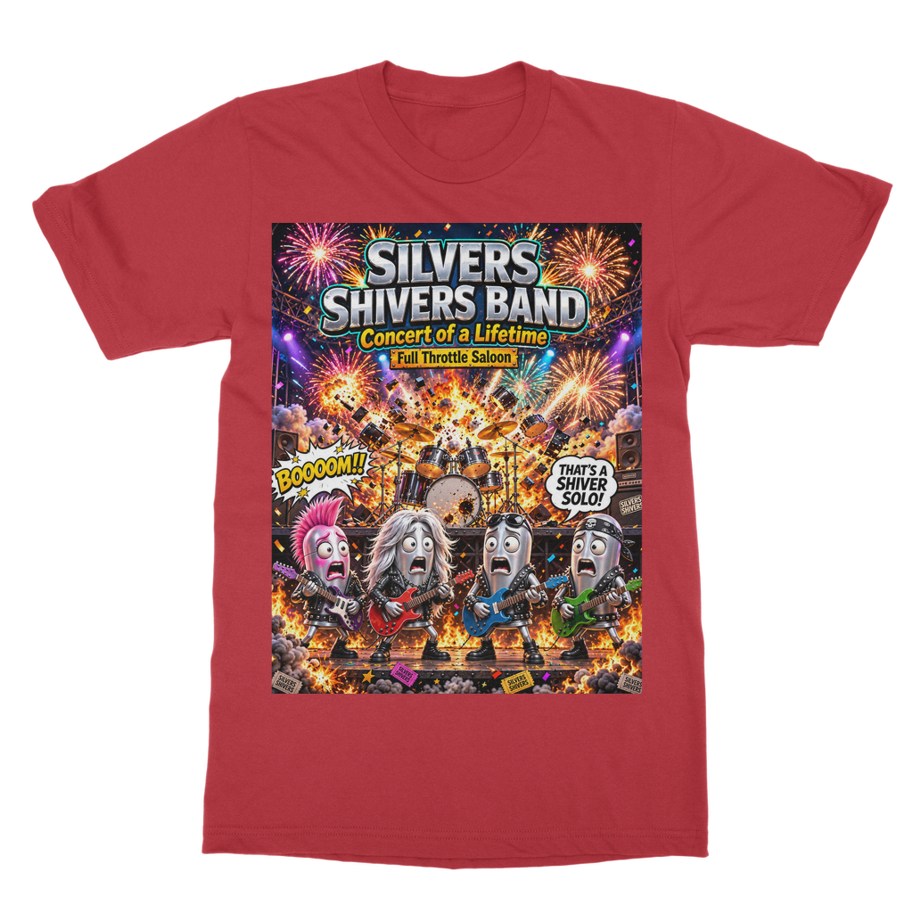 The Silver Shivers Band T-Shirt Dress