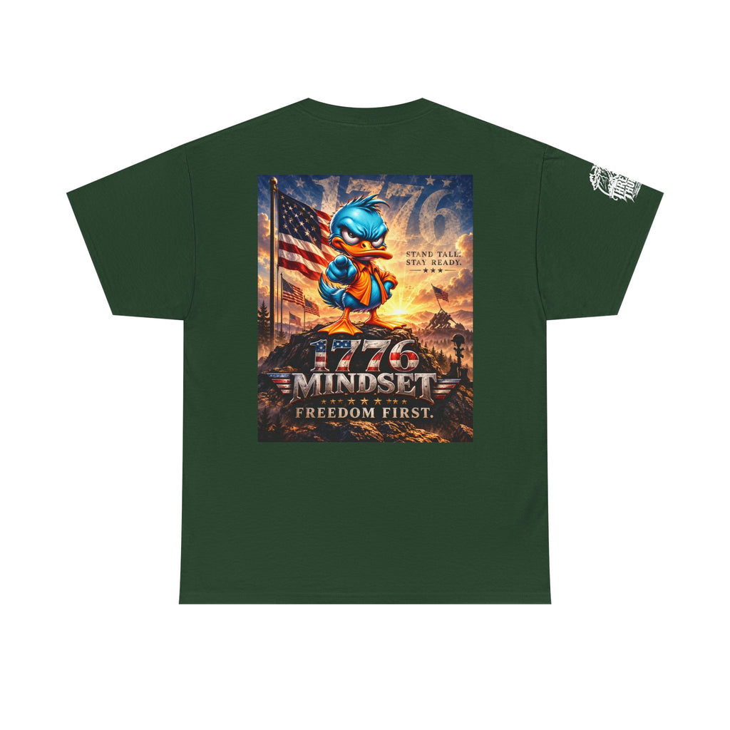 1776 Mindset — Freedom First Back Graphic Tee
