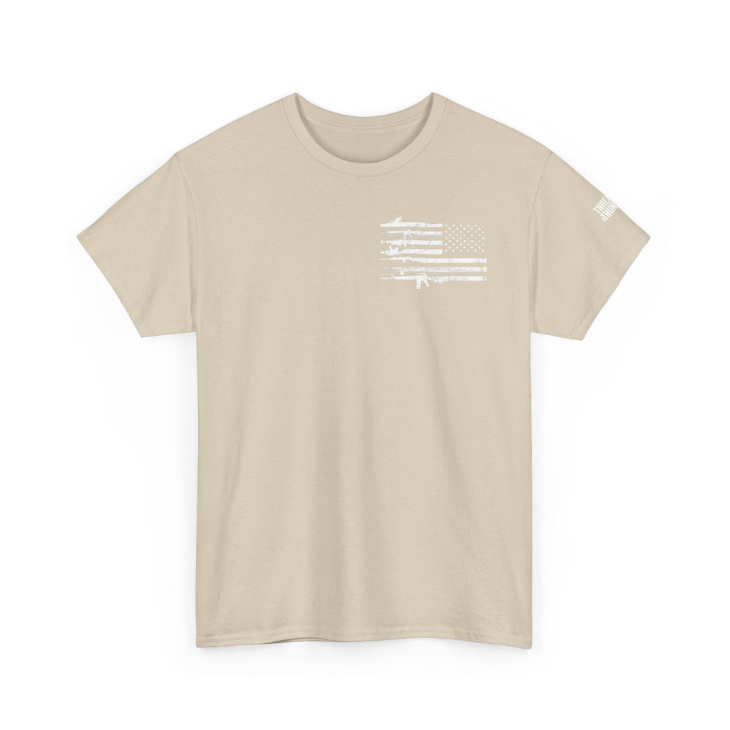 Second Amendment T-Shirt — Constitution Quote Flag Tee