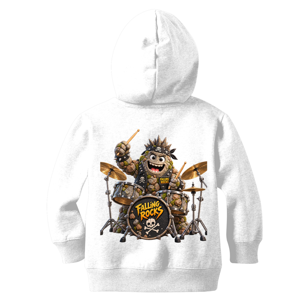 Falling Rocks COllection Classic Kids Zip Hoodie
