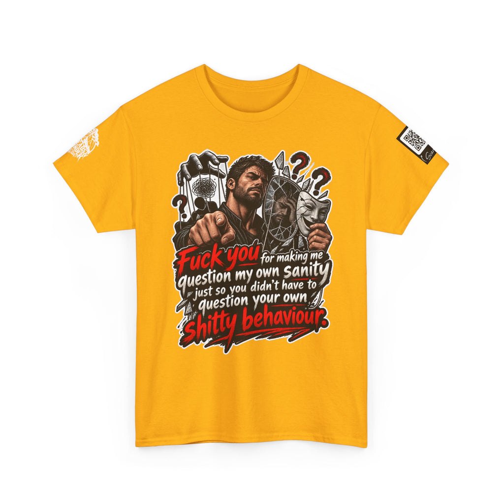 Apocalypse Grudge List — People I Won’t Save Back Graphic Tee