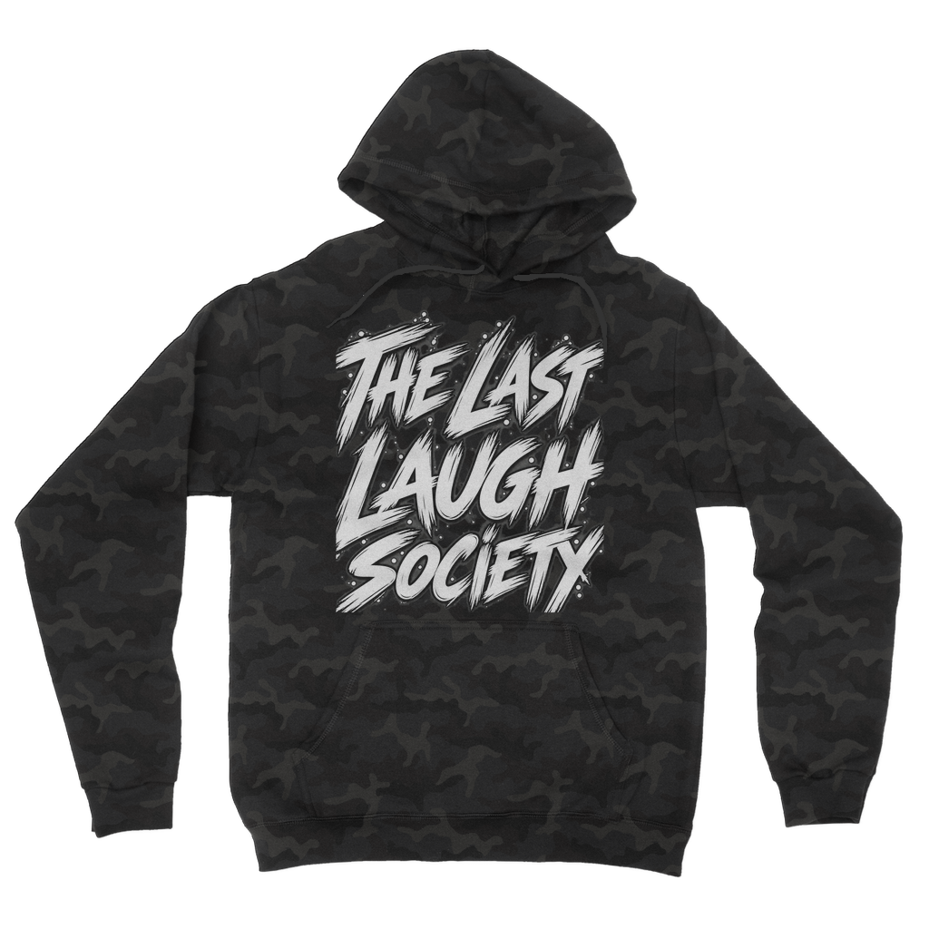 The Last Laugh Society Camouflage Adult Hoodie