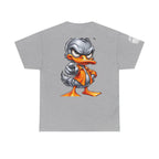 Silver Rebel Duck Character Back Graphic Tee