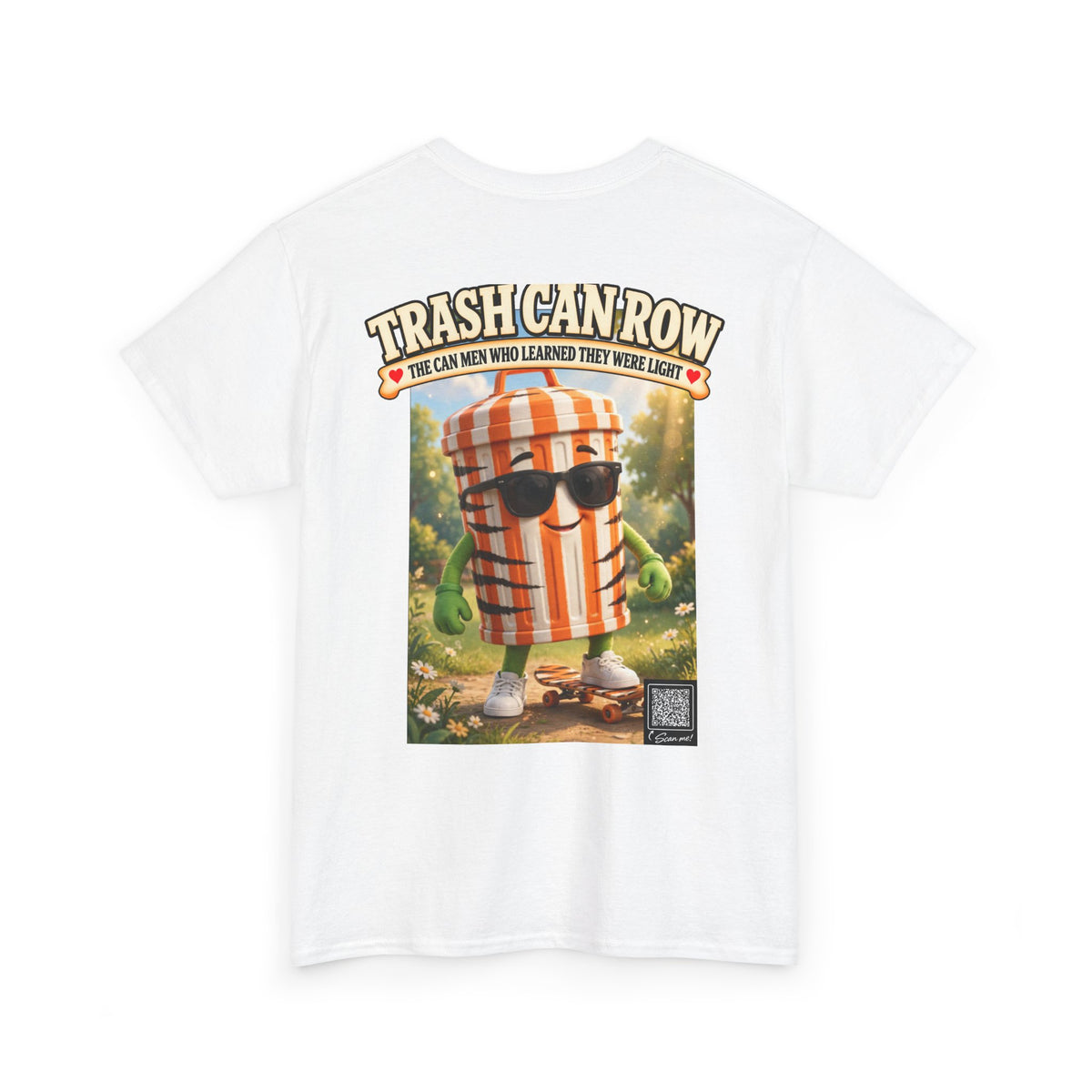 Trash Can Row Tee #8