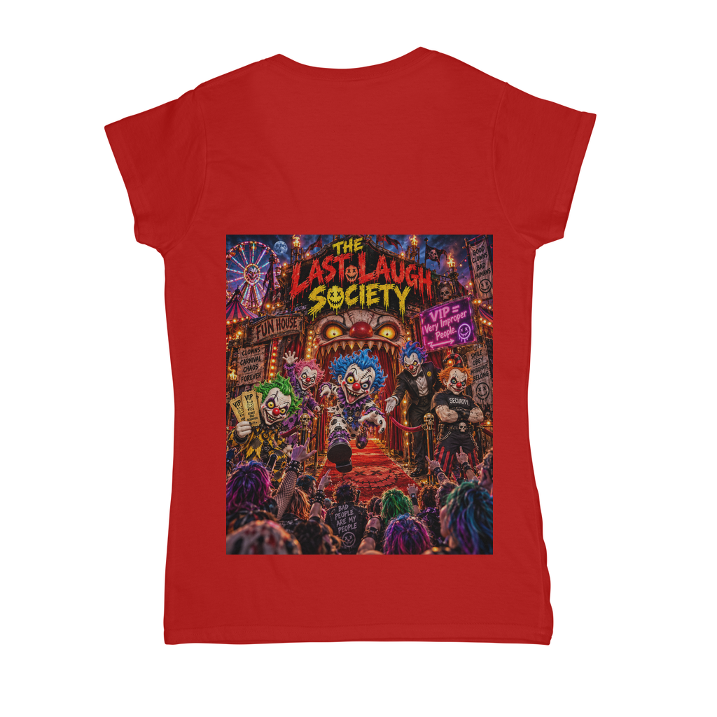 The Last Laugh Society Classic Women's V-Neck T-Shirt