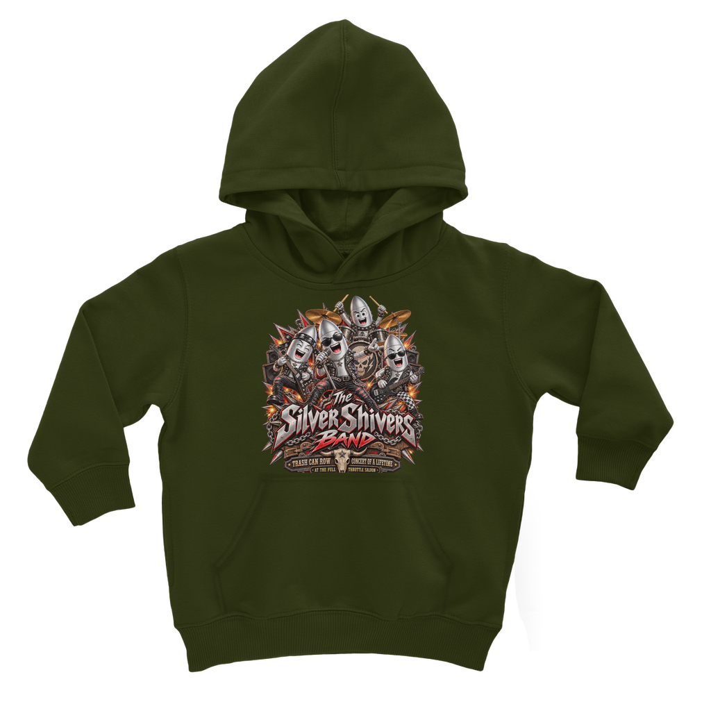 The Silver Shivers Band Classic Kids Hoodie