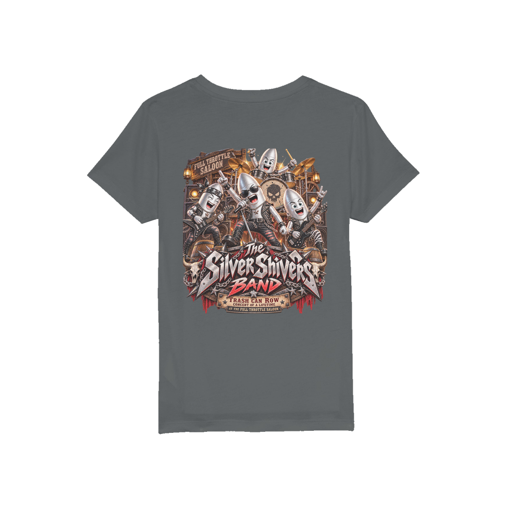 The Silver Shivers Band Organic Jersey Kids T-Shirt