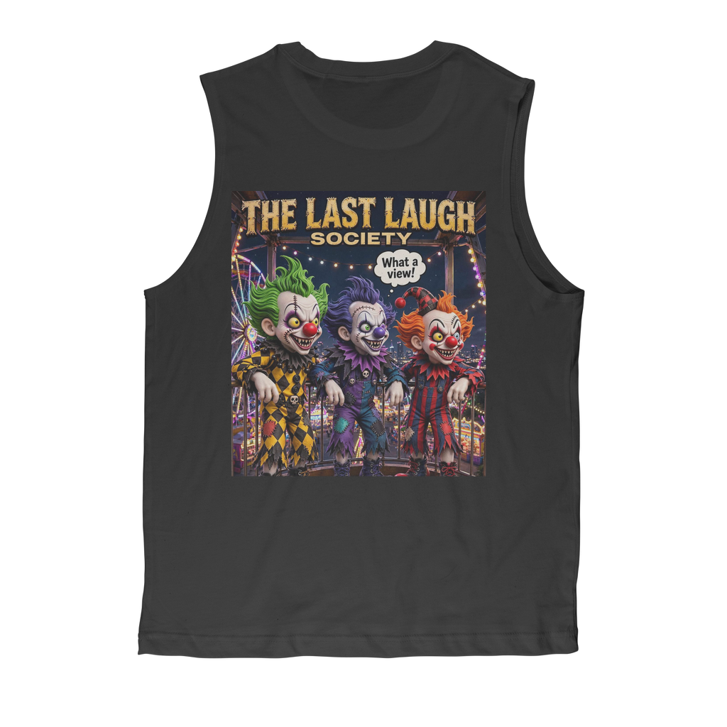 The Last Laugh Society Classic Adult Muscle Top