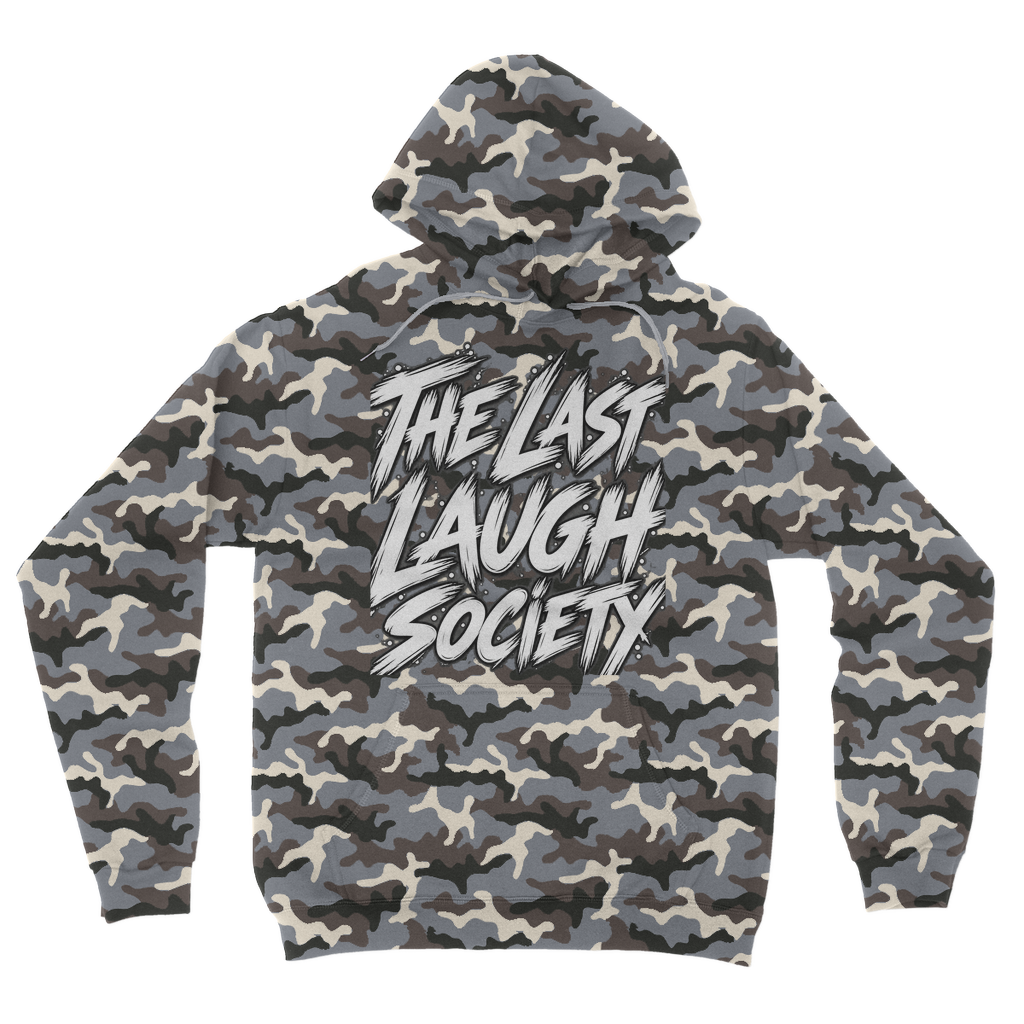 The Last Laugh Society Camouflage Adult Hoodie
