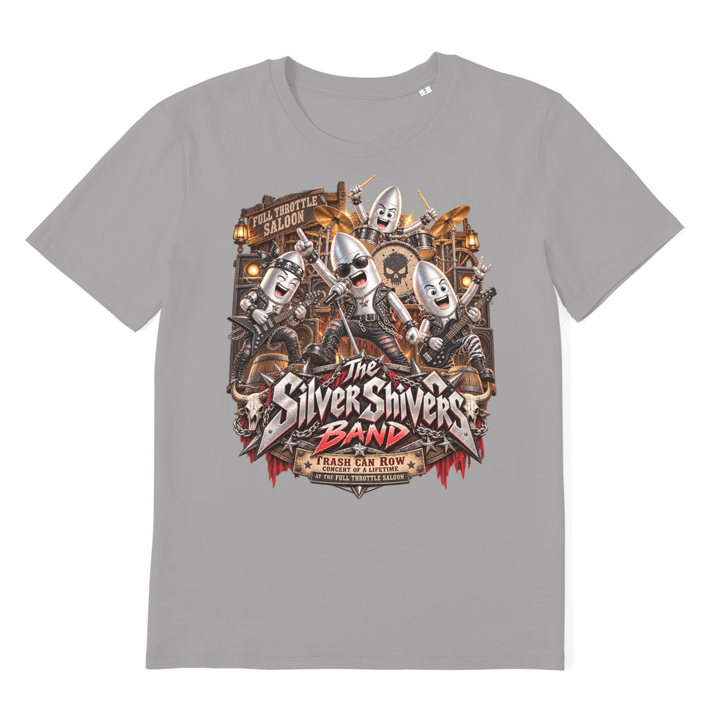 The Silver Shivers Band Premium Organic Adult T-Shirt