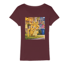 Trash Can Row Organic Jersey Women's T-Shirt