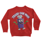 TRASH CAN MAN Classic Kids Sweatshirt