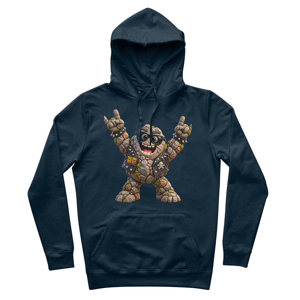 Falling Rocks COllection 100% Organic Cotton Hoodie