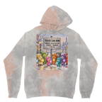 Trash Can Row Tie Dye Hoodie