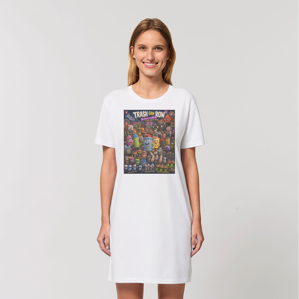 Trash Can Row: Concert for a Lifetime – Organic T-Shirt Dress