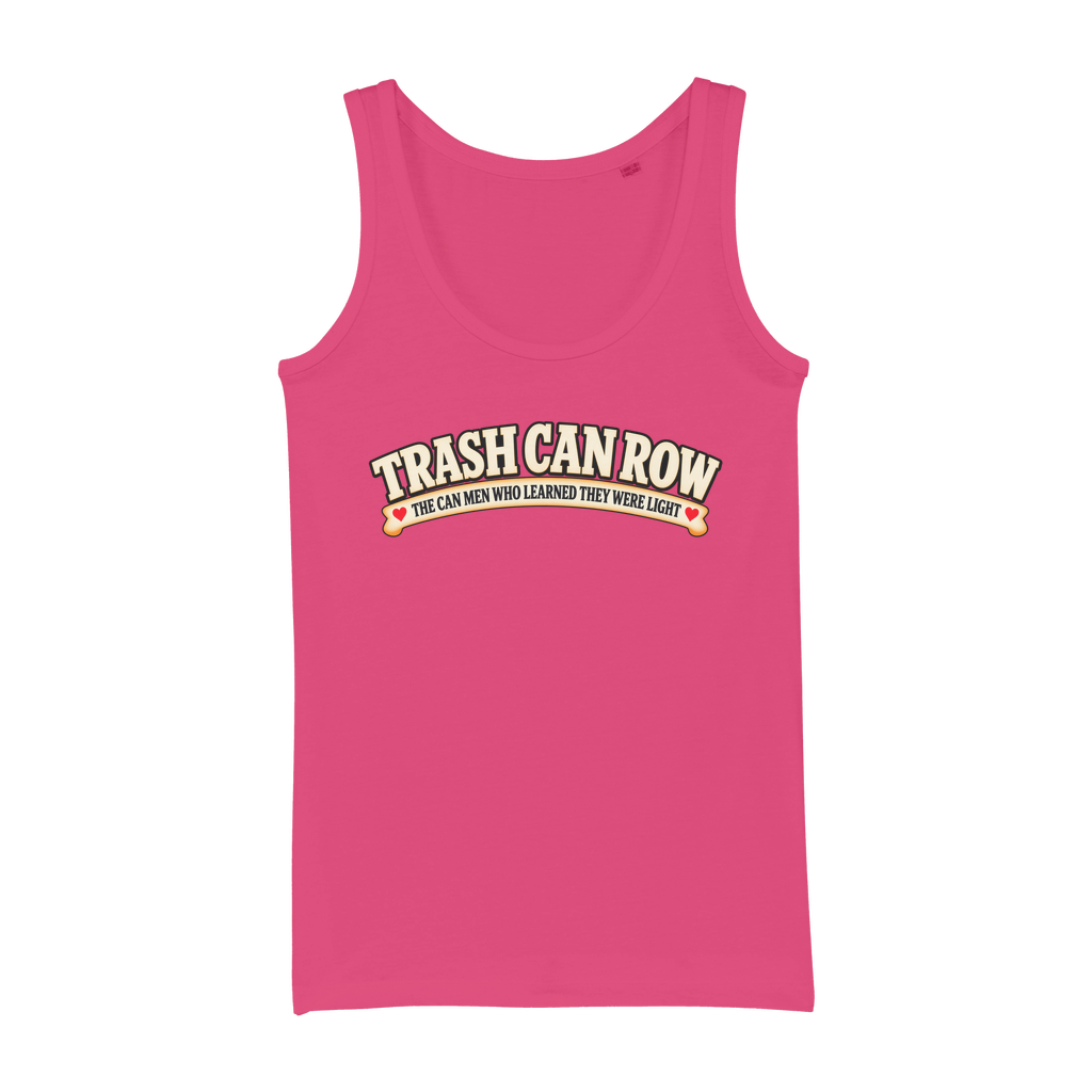 Trash Can Row Organic Jersey Women's Tank Top