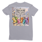 Trash Can Row Premium Jersey Women's T-Shirt