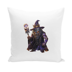 angry can man Throw Pillows