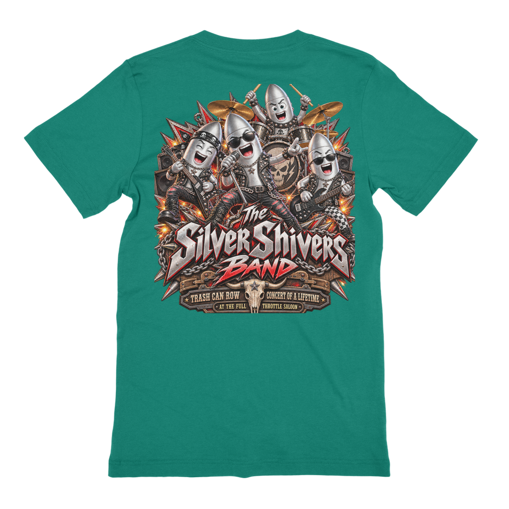 The Silver Shivers Band Premium Jersey Adult T-Shirt