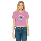 AOC Classic Women's Cropped Raw Edge T-Shirt