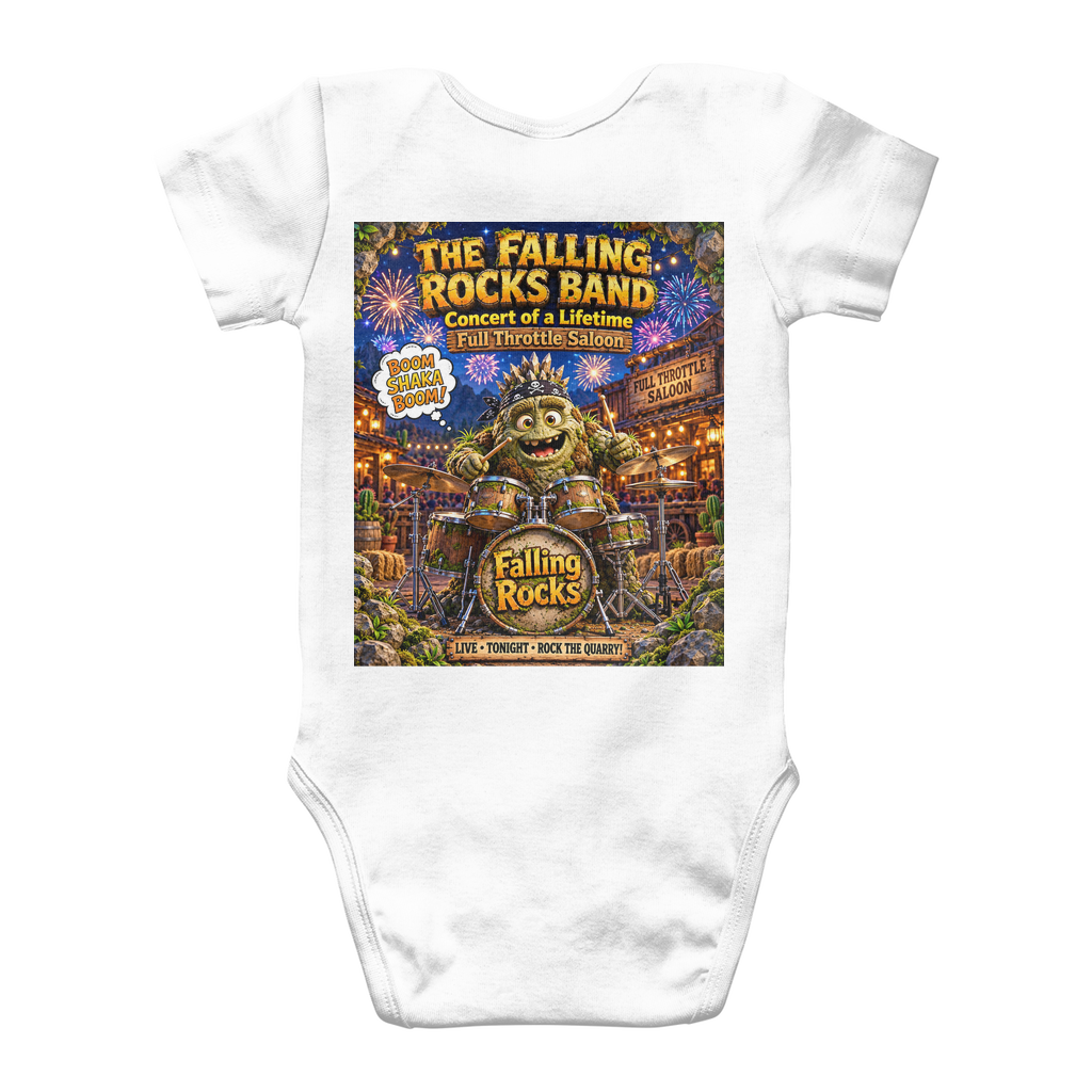 Falling Rocks COllection Classic Baby Onesie Bodysuit