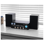 Victor Milwaukee 50W Desktop CD Stereo System Black - Refurbished