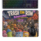 Trash Can Row CONCERT FOR A LIFETIME Large Gaming Pad