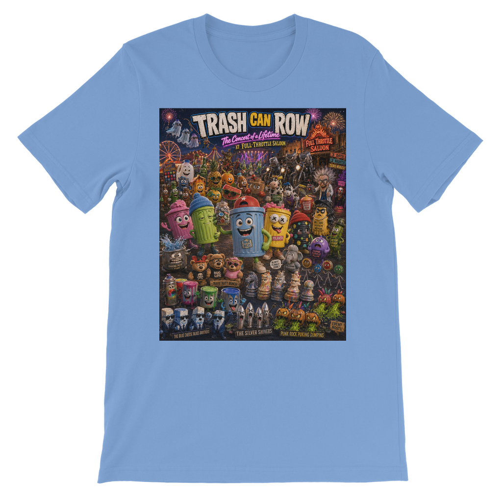Trash Can Row: Concert for a Lifetime – Classic Kids T-Shirt