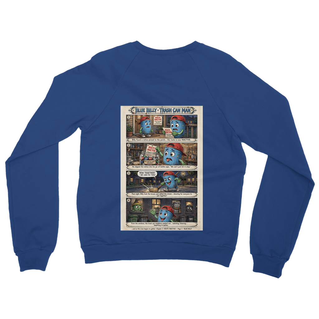 Trash Can Row – Classic Adult Sweatshirt