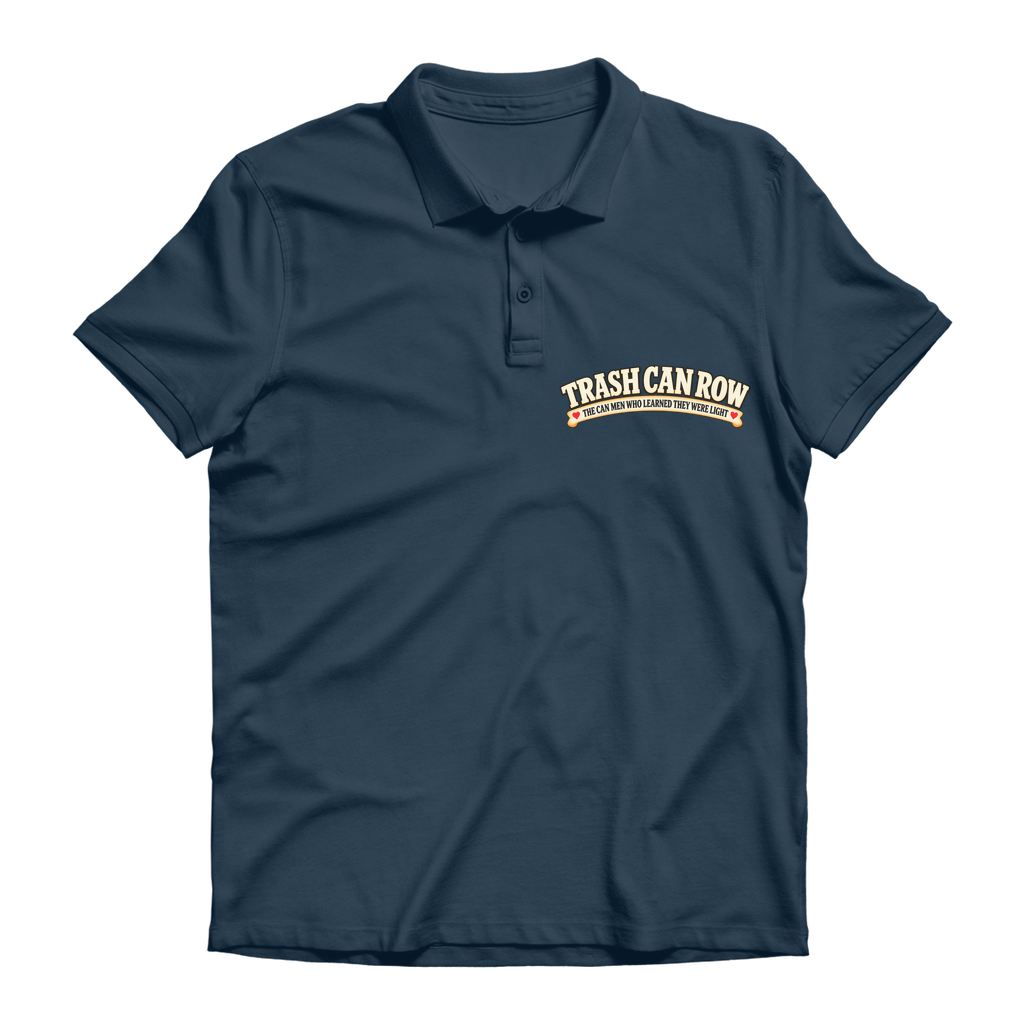 Trash Can Row Premium Adult Polo Shirt
