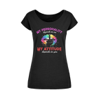 SARCASM 105 Wide Neck Womens T-Shirt XS-5XL