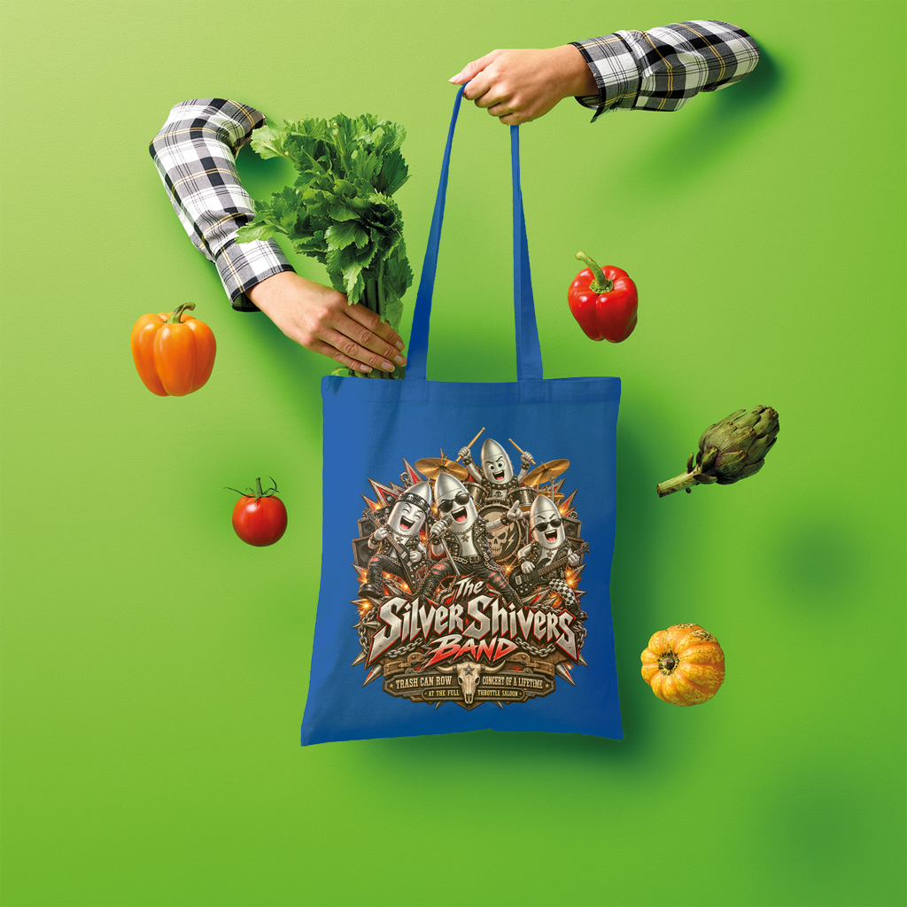 The Silver Shivers Band Shopper Tote Bag