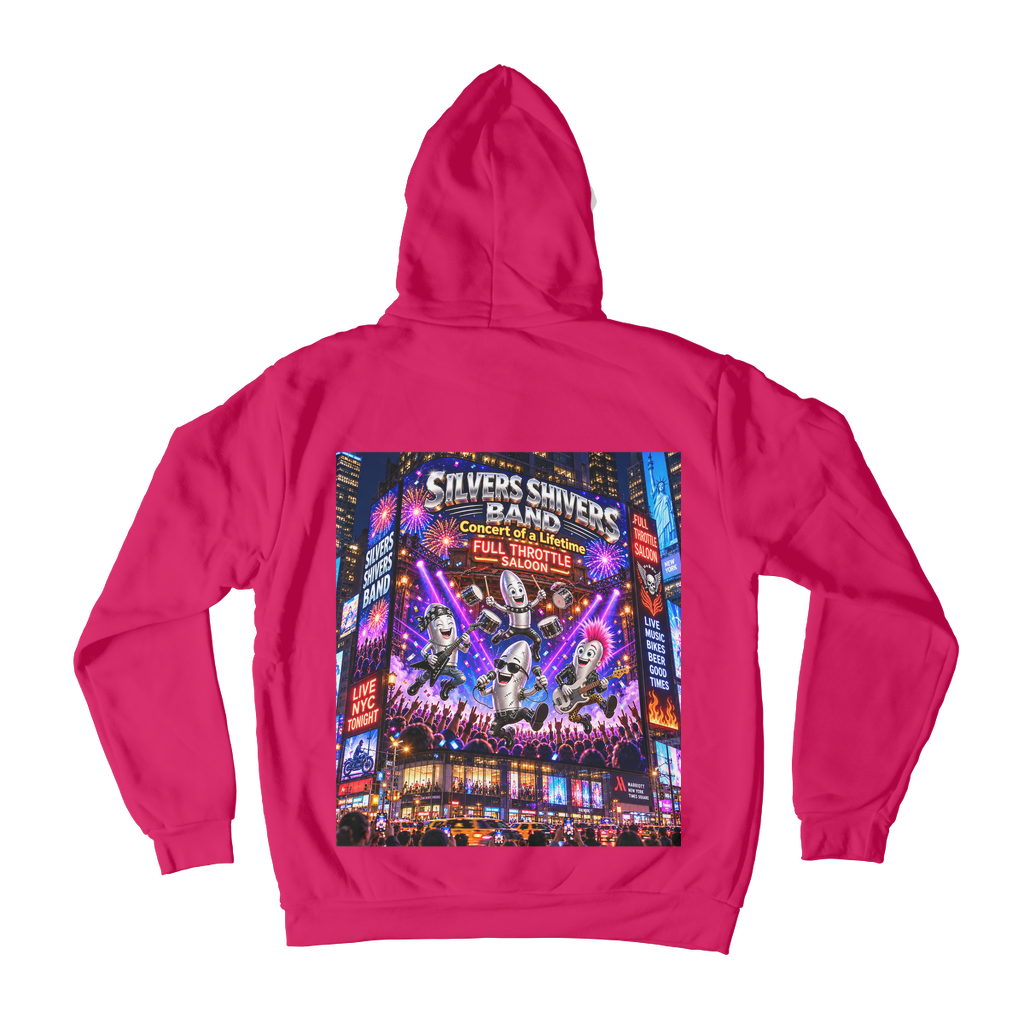 The Silver Shivers Band Premium Adult Hoodie
