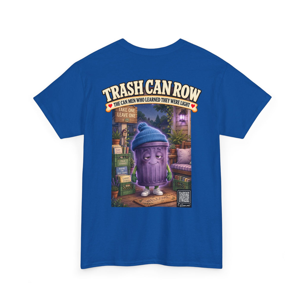 Trash Can Row Tee #7