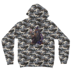 angry can man Camouflage Adult Hoodie