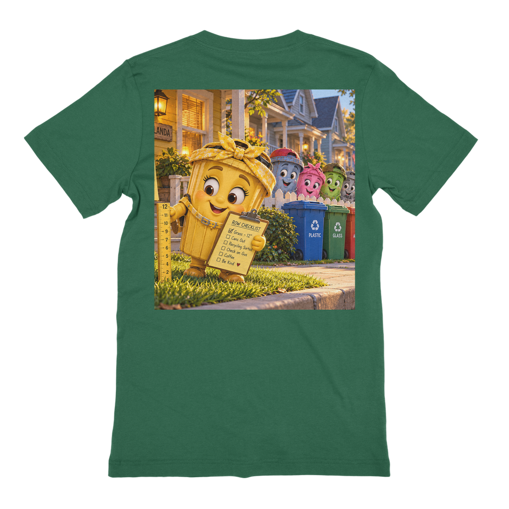 Trash Can Row Unisex Heavy Cotton T-Shirt