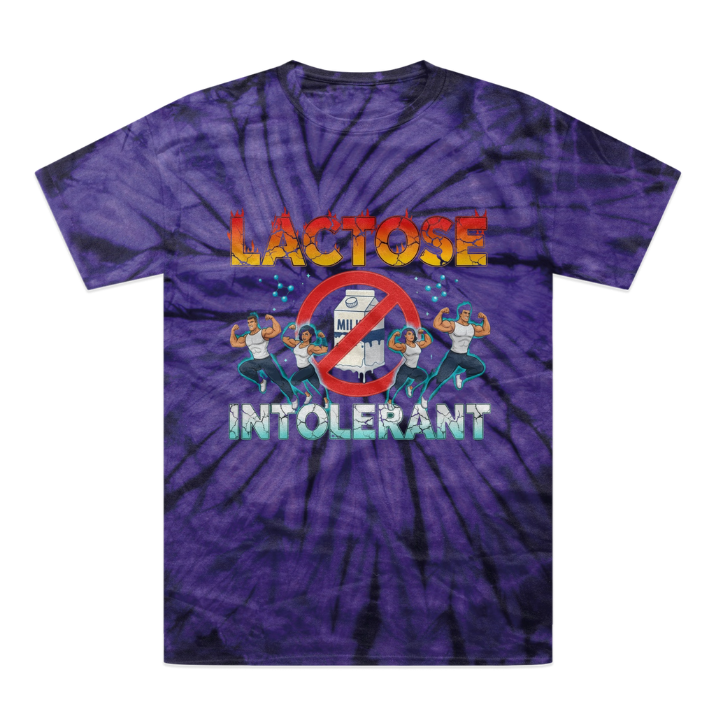 AOB Tonal Spider Tie-Dye T-Shirt