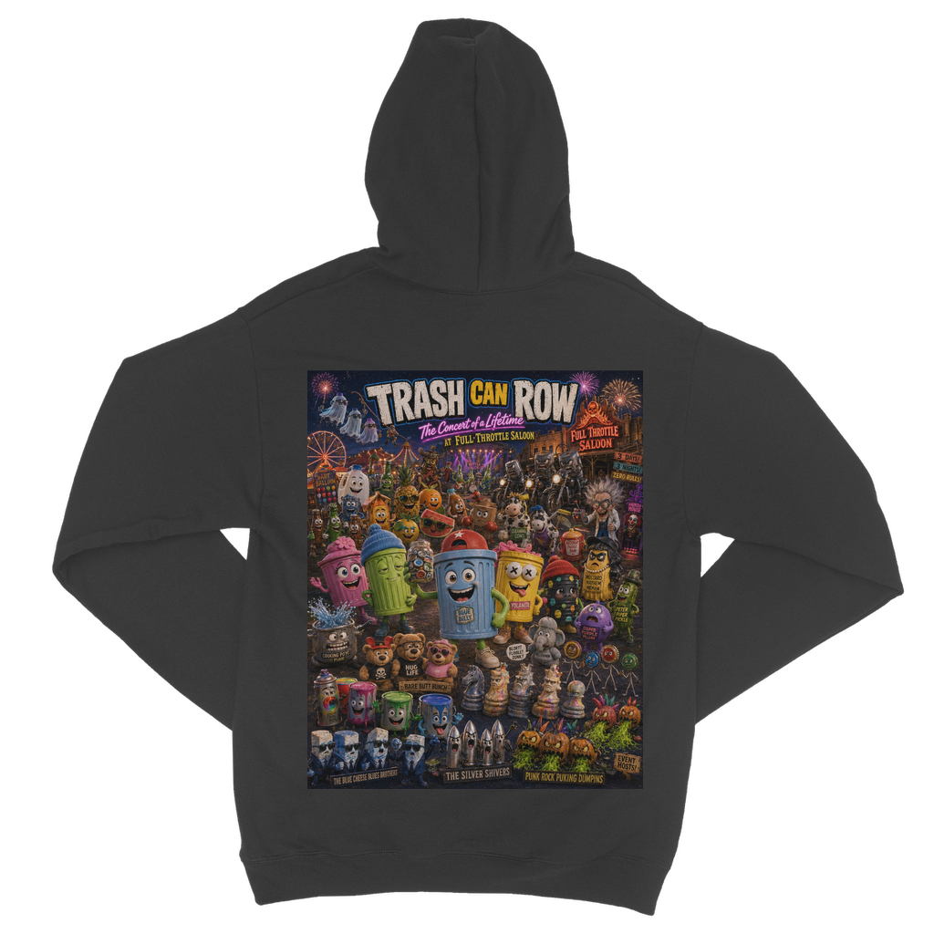 Trash Can Row: Concert for a Lifetime – Classic Adult Zip Hoodie