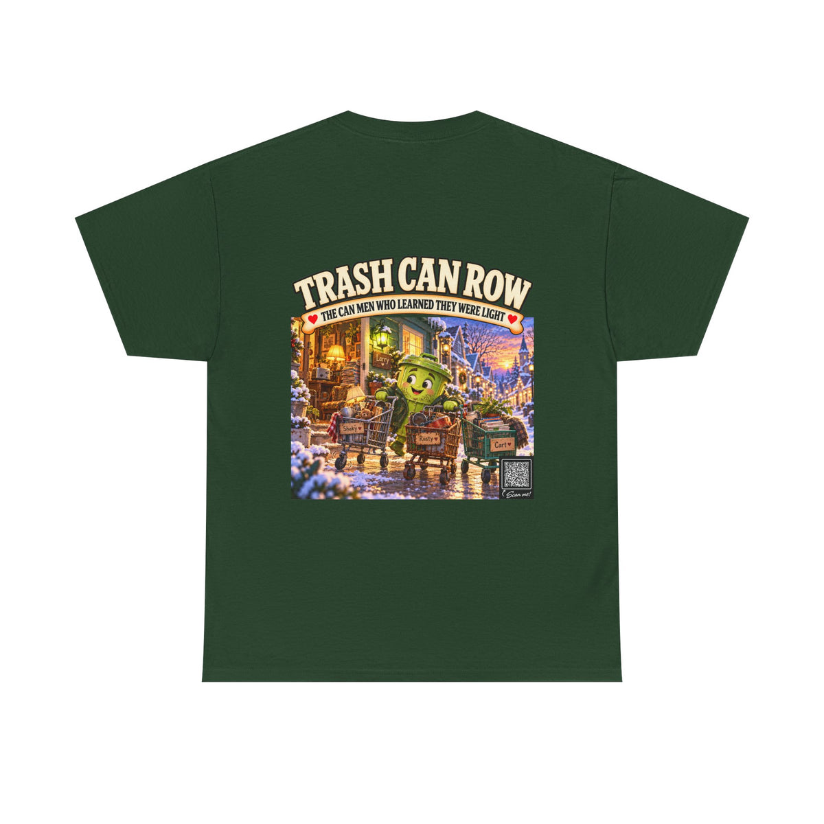 Trash Can Row Tee #4
