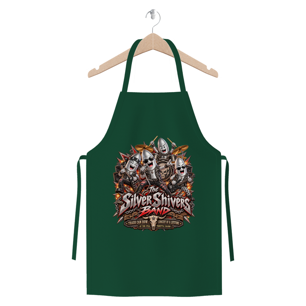 The Silver Shivers Band Premium Jersey Apron