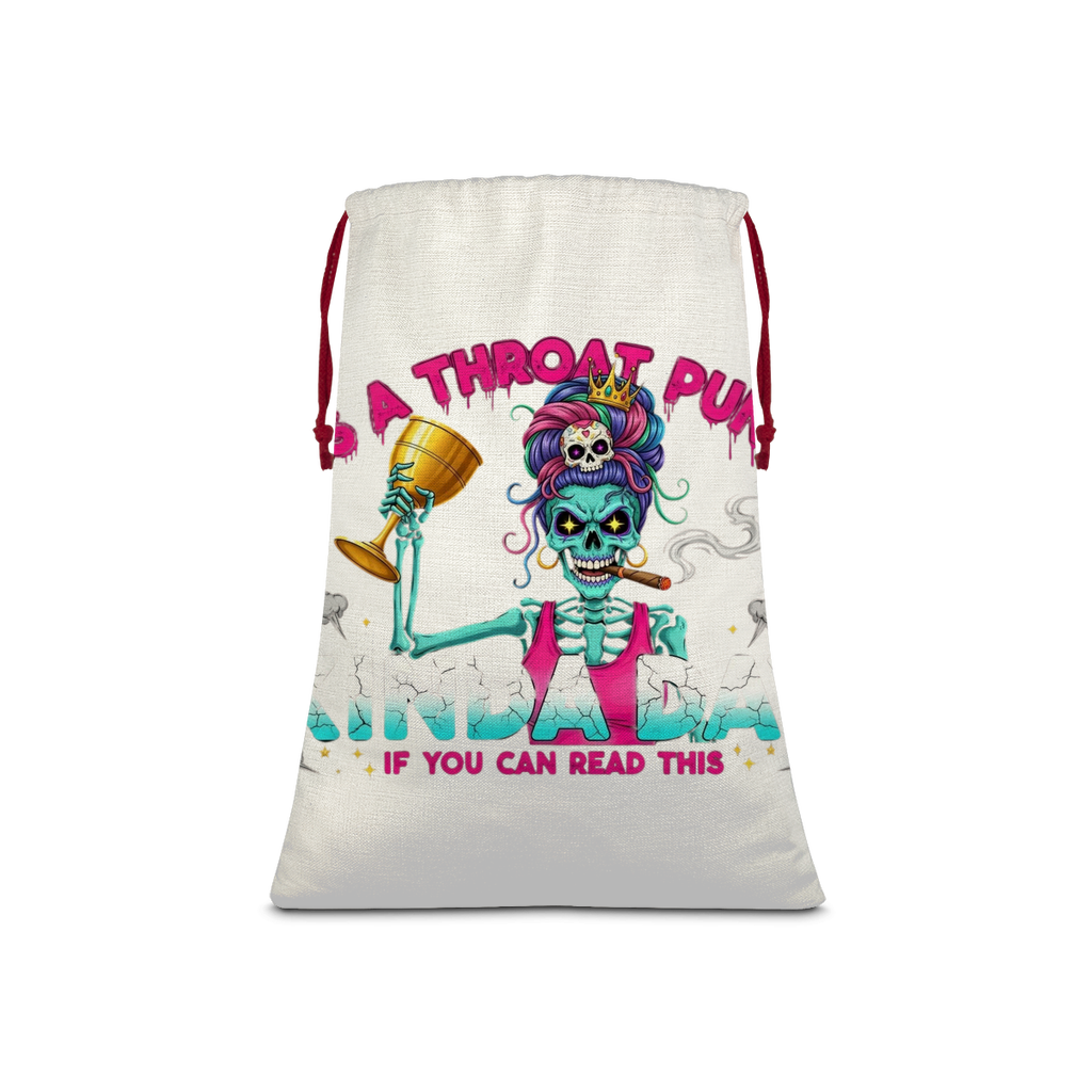 AOP Sublimation Linen Drawstring Sack