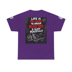 Life Is Too Short to Argue — Block Them & Sleep Back Graphic Tee